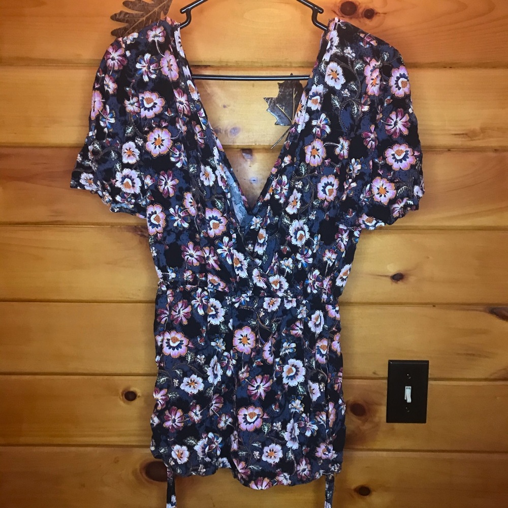 band of gypsies floral romper